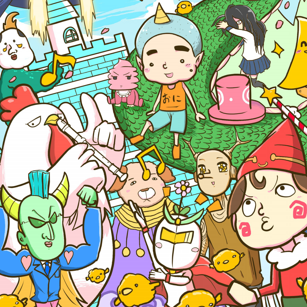 イラスト制作の作例